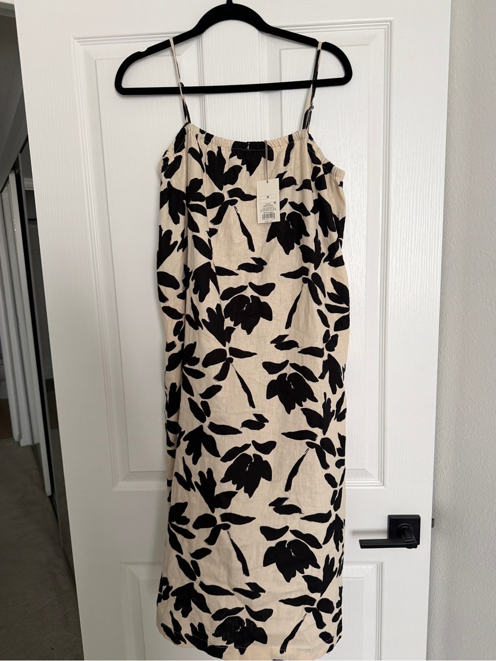 Black Floral Dress NEW WITH TAGS